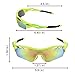 DUCO Polarized Sports Cycling Sunglasses for Men with 5 Interchangeable Lenses for Running Golf Fishing Hiking Baseball