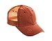 G Men's Low Profile Herringbone Cotton Twill Adjustable Mesh Trucker Cap
