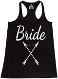 Shop4Ever® Bride Arrows Women's Racerback Tank Top Wedding Tank Tops