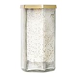 Capri Blue Candle, Mercury Hexagon with Lid, 17 Oz - Blue Jean