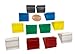 Yardware etcetera Game Board Markers - 12 Stands Plus 24 White Die Cut Cards - DIY Board Game Card Stand