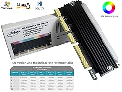Bejavr M.2 PCIe NVMe Adapter SSD Expansion Card