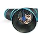 PAWISE Cat Tunnel,Interactive Cat Toy,Pop Up Collapsible Tunnels for Indoor Cats,Foldable 3 Direction Tunnel with Ball (3-Way)