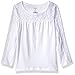 French Toast Girls' Long Sleeve Lace Yoke Henley