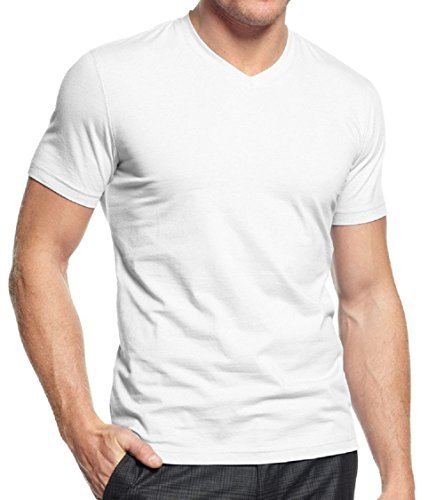 plain white v neck