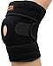 Knee Brace for Running, Meniscus Tear, Arthritis - ACL, Runners Knee, Basketball, Volleyball, Pain & Injury. Comfortable Neoprene Knee Support w/ Spring Stabilizers, Patella Protector to Relieve Pain