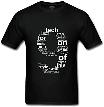 TECH N9NE 9 OF 2016 Men's Comfortable T-shirt S Black
