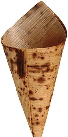 Bamboo Tasting Cones - 5" - 50 ct