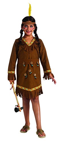 Drama Queens Native American Girl Costume, Large