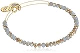 Alex and Ani Brilliance Bead Milky Way Light Blue/Shinny Gold Bracelet