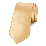 Spring Notion Men's Solid Color Satin Microfiber