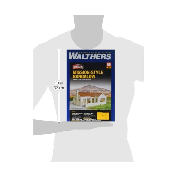 Walthers Cornerstone 933-3785 Bungalow im Missions-Stil – Bild 6