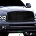 Black Horizontal Billet Front Hood Bumper Grill Grille Cover ABS 02-05 Dodge Ram