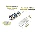 iBrightstar Newest Extremely Bright Wedge T10 168 194 LED Bulbs For Car Interior Dome Map Door Courtesy License Plate Lights,Ice Bluethumb 2