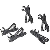 ZRAMO Metal Tie Clip for Lapel/Lavalier Microphone, Collar clip for all kinds of Omnidirectional Condenser Microphone for Apple Iphone, Ipad, Ipod Touch, Samsung Android Lavalier Lapel Microphone