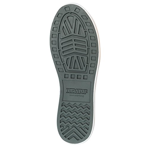 XTRATUF Performance Series 6" Men’s Full Rubber Ankle Deck Boots, Gray & Yellow (22735) - Thumbnail 4