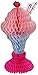 Tissue Ice Cream Sundae Party Accessory (1 count) (1/Pkg)