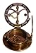 Brass Magnetic Sundial Compass for Birthday, Grandfather, Baptism, Father's Day, Partner, Best Man, Anniversary, Farewell, Graduation, Christmas, Home Décor Vintage Style Sundial with Gift Box
