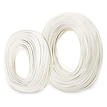 Bryne Mica High Temperature Wire -60~450 Degree C,Stranded Nickel plated copper wire,Insulation by Mica and Fiberglass,used in harsh environments (AWG14 10Ft)
