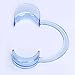 Dental Tools,Napoo 10pcs C-Shape BlueTeeth Whitening Intraoral Cheek Lip Retractor Mouth Opener (M) (M)