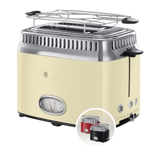 Russell Hobbs Retro Toaster Cream