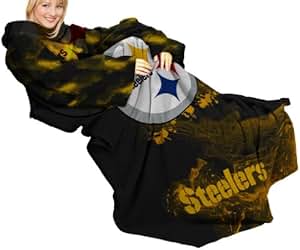 Amazon.com : NFL Pittsburgh Steelers Comfy Throw Blanket 