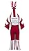 Dammit Doll - Win The Tradition - Crimson & White - Stress Relief - Gag Gift - Sports Teams