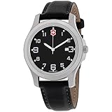 Victorinox Garrison Elegance Quartz Movement Black Dial Men's Watch 26052.CB