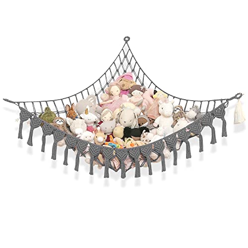 Abby Baby Stuffed Animal Storage Hammock with LED Lights