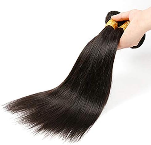 Syabeca 10A Straight Brazilian Human Hair Extension 12 inch Natural Color Hair Bundles