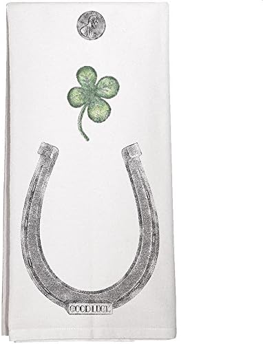 Montgomery Street Lucky Charms Cotton Flour Sack Dish Towel