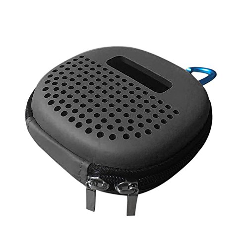 Huangou â¤ Bluetooth Speaker Case â¤ Shock Proof Carry EVA Storage Case Bag for Bose Soundlink Micro Bluetooth (Black, 11Ã—10.5Ã—4CM)
