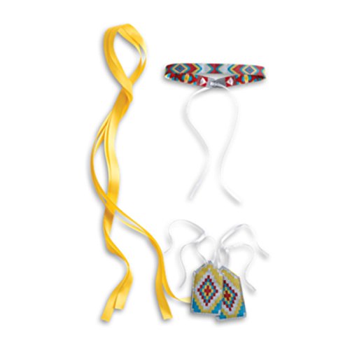 American Girl - Beforever Kaya - Kaya's Pow-Wow Hair Set of Today