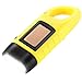 Simpeak [ 2-Pack] Hand Crank Flashlight, Solar Powered Rechargeable Survival LED Flashlight for Outdoor Sports, Yellow