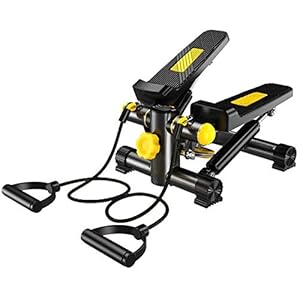 Mini Stepper 2 In 1 Met Weerstandstouw Swing Stepper Klim- En Swing Stepper Voor Beginners Stepper Hometrainer…