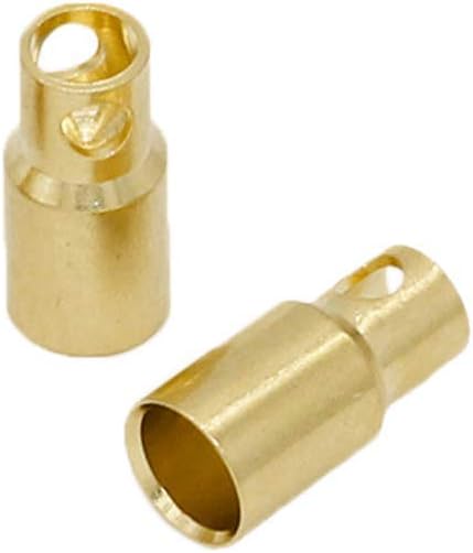 FLY RC 20 works Gold-Plated 8mm 8.0m Banana Plug Bullet Male Female Connector Adapter for ESC Motor RC Lipo Battery - Image 4