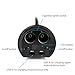BESTEK 150W Power Inverter Car Charger with 2 USB Charging Ports (3.1A Shared) (2-Socket)