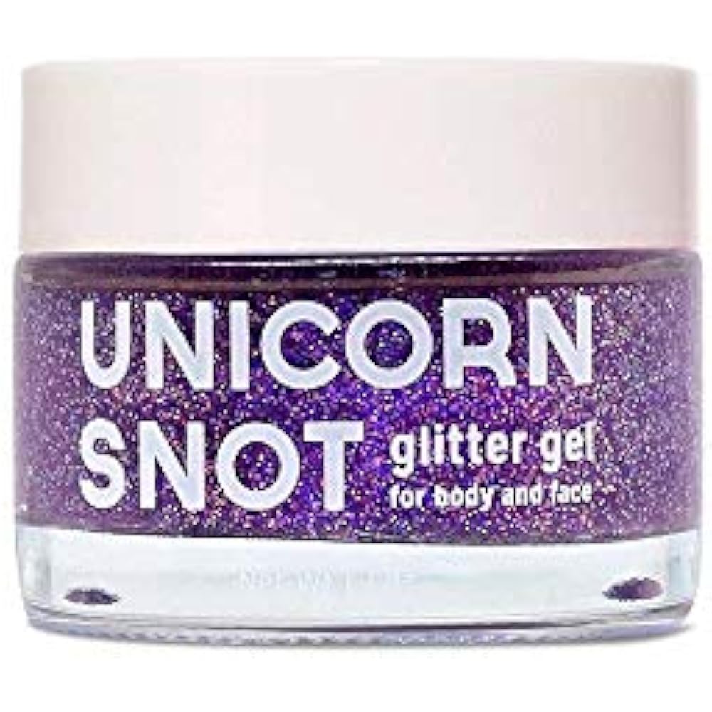 Unicorn Snot Glitter Gel For Face Body Hair Holographic Purple Gifts