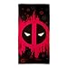 Jay Franco Marvel Dead Pool Red Tex 100% Cotton 28