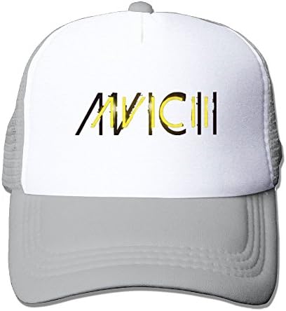 Avicii Logo Trucker Caps Mesh Hats With Solid Colors And Adjustable Strap For Women &amp; Men Polyester Hat Unisex Cap