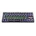 Redragon K552-R KUMARA LED Rainbow Backlit Mechanical Gaming Keyboard Small Mechanical Gamers Keyboard 87 Key Metal Computer USB Gaming Keyboard for PC Quiet Cherry MX Blue Equivalent (Black)thumb 1