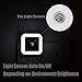 Smart Sensor Night Lights LED Plug-in Light Dusk to Dawn Auto Turn on/off Daylight Cool White Lighting for Bedroom Hallway Lamp,4Pack