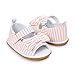 CoKate Baby Toddler Boy Girls Bow Knot Sandals First Walker Shoes (0-6 Months, pink)