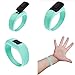 Compatible for Garmin Vivofit Jr/Vivofit Jr.2 Bands, Soft Silicon Wristband Strap Replacement Bands for Garmin Vivofit Jr/Vivofit Jr.2, Small and Large（for Kids） (Teal, Small: 5.7