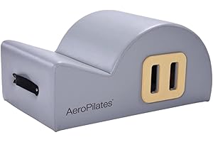 AeroPilates Precision Series Posture Corrector Barrel - Pilates Strength Workout Machine for Home Gym - Home Pilates Back Stretcher - Up to 300 lbs Weight Capacity