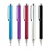Elemart Stylus Fine Point Unique Design Universal Screen Precision Touch Pen for iPad iPod iPhone Samsung Galaxy Samsung Galaxy Note Nexus LG and Other Capacitance Touch Screen Devices (Black)