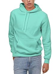 Hat and Beyond Mens Pullover Hoodie Casual Long