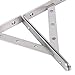 Amarine Made Pair of Stainless Steel Heavy Duty Shelf Brackets,8