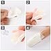 Nail Polish Remover Clips Set - KASI Reusable Soak Off Caps To Remove UV Gel Shellac Acrylic Polish Nail Art Removal Wraps Tool - 10Pcs