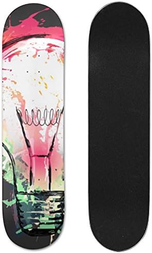 GOVME CUOP - Skateboard Parts - Splash Ideas Graphic Printed Display Skateboard Deck Pro Maple 7.9-inches